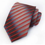 Fashion Men's High Quality Pattern Necktie + Pocket Square - image 2