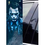 Joker face Center Door Pillar Sticker 