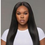 Long Soft Straight Wig With Closure