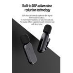product_image_name-Generic-K61 Double Wireless Microphone With Noise Cancellation For iPhone With Charging Case -2