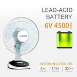 Lontor 12 Inch Rechargeable Table Fan Cf025-12