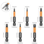Litoott 7-Piece Allen-Wrench 1/4 Inch Hex Head Drill Bit Set,Long-Lasting - image 2