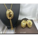 2 In 1 Necklace And Earring Jewelry Set-