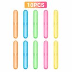 Royal Glow Portable Family Toothbrush Storage Case – Travel Hygiene Organizer... 10pcs - image 3