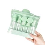 Fashion 7PCS Refillable Travel Bottle Set with Toiletry Pouch