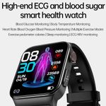product_image_name-Generic-E500 Smart Watch Blood Glucose ECG Blood Pressure Body Temperature Men Fitness Tracker Smartwatch-2