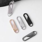 product_image_name-Generic-4pcs Removable Zipper Metal Zipper Puller Luggage Repair Zipper Clothing Accessories Detachable zipper puller-2