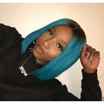 Silky straight wig with closure 