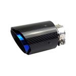 Generic Blue LED Exhaust Muffler Tiny Hole(Universal)