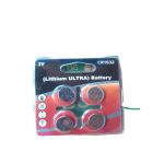 Lithium Ultra CR1632 3V Lithium Battery x4