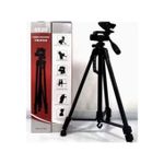 Generic Professional Adjustable Camera & Phone Tripod Stand with Phone Holder - image 2