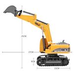 Generic Children's Remote Control Excavator, 1:24 Toy Car - image 8