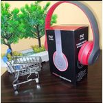 product_image_name-P47-Kids  Bluetooth Headphones, Over Ear Children's Wireless Bluetooth 5.3 Headsets, Built-in Mic, Comfortable Wear & HD Sound, Kids Headphones for Boys Girls School Travel iPad Tablet. P47) ( Red )-1