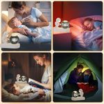 product_image_name-Generic-Astronaut crystal ball ornament, 3D luminous crystal night light, Solar system crystal ball-3