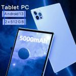 product_image_name-KULG-[Lifetime Warranty] 10.1 inch Basic Tablet 2 SIM+WI-FI Computer 5000mAh Battery 512 GB Android system Easy To Use-1