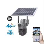 product_image_name-Cctv-Dual Lens 4G/Wifi Solar Powered Cctvs Security Camera For Home, Hotel, Church, Mosque, School-1