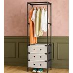 Multi-purpose clothes rack