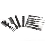 Generic 10pcs Barber / Hairdressing Comb Set-Professional Hair Styling Comb - image 4