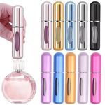 5Pcs 5Ml Refillable Perfume Atomizer Mini Portable Spray Bottle Travel Empty