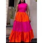 Classic And Colorful Beautiful Ladies Dress