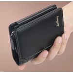 Fashion New PU Leather Men Wallets High Quality Card Holder - image 3