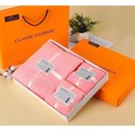3in1 SET 1 BATH TOWEL + TWO TOWEL SOFT ABSORBENT COMPANION & GIFT BOX