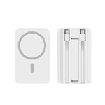 product_image_name-Magsafe2-Magnetic Dual Charging Power Bank - k-04 - 20000mAh - White-4