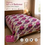 Zipper fitted cotton bedcover - 4.5 by 6 