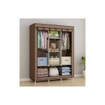 product_image_name-Generic-3 Partition High Quality Steel Compartment Mobile Wardrobe-2