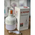 Rechargeable Light Bulb Home / Outdoors 100W-Cool White