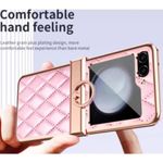 Generic Samsung Galaxy Z Flip 4 5g Leather Case With The Ring Holder - image 3