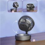 Generic 4 In 1 Portable Folding Fan with Light - image 3