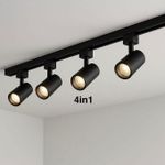 Generic Complete COB LED Track Light Set - Energy Saving Ceiling Spot Light - black - image 2