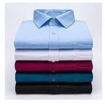 5 in 1 Men's Plain Long Sleeve Shirts