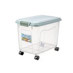 Generic 30Kg Transparent Storage Bucket With Wheels - image 2