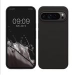 Google Pixel 10 Silicone Phone Case & Pouch With Camera Protection - Scratch Resistance, Shockproof Protective Case Black  - ( GP ) - image 2
