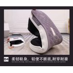 product_image_name-Men'S-Office Mens Corporate Business Casual Sneakers Shoes - Formal Suede Shoes for Men with quality sole - Black-4