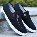 product_image_name-Men'S-Office Mens Corporate Business Casual Sneakers Shoes - Formal Suede Shoes for Men with quality sole - Black-5