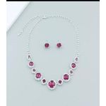 JEWELRY SET FOR WOMEN -NECKLACE EARRINGS PLAIN PJ