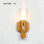 Generic LED Motion Sensor Night Light, Three-in-One Multifunctional Hallway Magnetic Wall Light - image 2