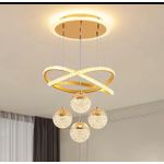 Fancy 4 drops chandelier lighting.