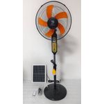 SOLAR RECHARGEABLE STANDING FAN WITH REMOTE CONTROL -16 INCHES 