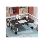 Generic Read Adjustable Foldable Laptop & Bed Side Table WITH A SIDE DRAWER