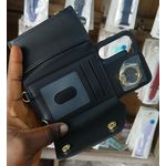 Pouch Samsung Galaxy S23+ Handbag Style Wallet Case With Detachable Strap – Black - image 4