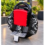 Generic High quality Self Balancing Unicycle with LED Lights, Footrest & Support Wheel - image 2