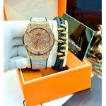 Luxury Leather Men's Wrist Watch 001 And Classic Steel And Sophisticated For Rugged Men