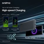 product_image_name-Oraimo-20000mAh Traveler 15 Flash 15W Power Bank Type-C Input & Output Fast Charging-3