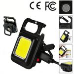Generic keychain lamp, multi-functional portable portable lamp, mini flashlight, outdoor strong magnet working lamp, key lamp