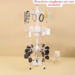 product_image_name-Fashion-Three Layers Jewelry Display Stand Rotating Rack Necklace Beads Socks Cap Display Rack Storefront Window Display Stand-1