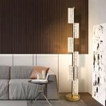 Generic Luxury Modern Stacked Geometric Totem Floor Lamp